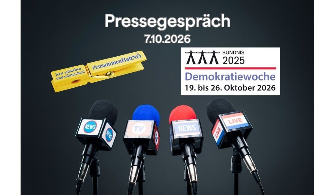 Einladung zum Pressegespräch 7.10.2026